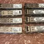 CISCO LOT OF (8) GENUINE OEM GLC-SX-MM 1000BASE-SX SFP TRANSCEIVER MODULES