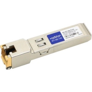 AddOn Meraki Cisco MA-SFP-1GB-TX Compatible 1000Base-TX SFP Transceiver