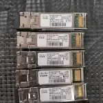 Cisco DS-SFP-FC8G-SW 8Gb SFP+ 850nm 300m 10-2418-01 GBIC Transceiver (Lot of 5)
