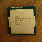 Intel Xeon e3-1241 v3 Used 4 cores 8 threads processor