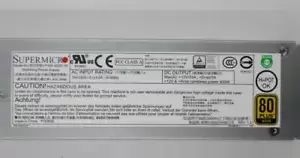 Genuine SuperMicro PWS-406P-1R 80 Plus Gold 400W Power Supply Tested