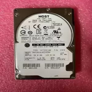 HGST 0B31236 HUC101818CS4204 1.8TB 10K RPM 2.5" SAS 12Gbps SC 512e DS Hard Drive