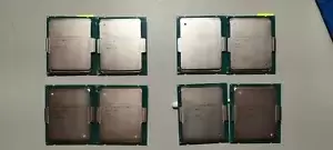 (4)  matched pairs Intel Xeon E7-8857 V2 12-Core 3.0GHz 30MB 8GT/s LGA 2011-R2