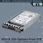 Compellent 1.92TB SAS 2.5" 12G RI Solid State Drive (SSD), X3K83, Toshiba KPM...