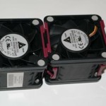 LOT OF 2 HP SERVER COOLING FAN DELTA FFR0612DHE 8B16 496066-001 463172-001