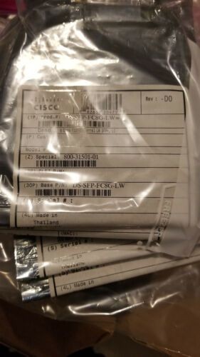 NEW Cisco DS-SFP-FC8G-LW - SFP+ transceiver module (We buy and sell Cisco)