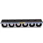 HP 654569-002 Server 6-Slot Fan Cage W/ all Fans DL380p 654577-003