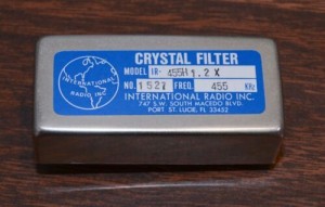 INRAD 455Khz IF FILTER FOR EEB's HP OPTION IN ICOM IC-R71A