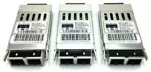 (LOT OF 3) Cisco WS-G5484 800-23857-01 2-Port 1000BASE-SX Transceiver Module