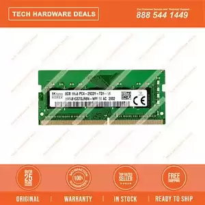 HMA81GS7DJR8N-WM  NEW BULK Hynix 8GB PC4-23400 DDR4-2933MHz ECC  CL21 260-Pin SO
