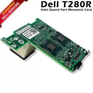 Dell PowerEdge Mezzanine Card Adapter Power Vault Server Quad Port 1GB NIC T280R