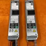 2 x DELL POWEREDGE 550W EPP SWITCHING POWER SUPPLY 80PLUS PLATINUM 0X185V
