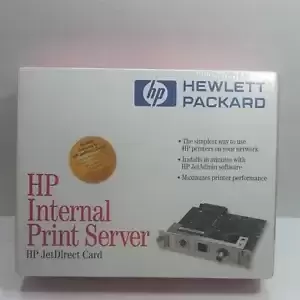 HP Internal Print Server JetDirect Card With JetAdmin Software Ships Free