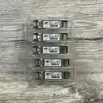 Lot 5 Cisco SFP-10G-SR Transceiver USED with Holograms L67
