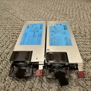 Lot of 2 HP DL360 DL380 Gen9 Server Power Supply DPS-500AB-13 500W 80+ Platinum