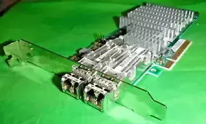 HP 468349-001 468330-001 Rev. B Dual Port 10GbE PCI-E Server Adapter W/SFPs @OCT