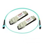 KIT QSFP28 100GB (MMF, 850nm, 100m, MPO) for Cisco ASR 9000 (A9K-8HG-FLEX-FC)
