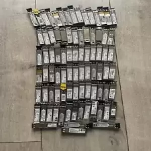 LOT OF 84PCS HP - Brocade - Finisar Connector SFP Network Transceiver Modules