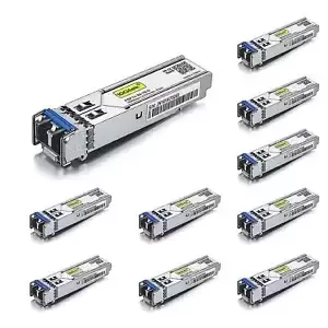 10 Packs For Cisco GLC-LH-SMD Transceiver 1000Base-LX 1.25G SFP 1310nm SMF 20 km