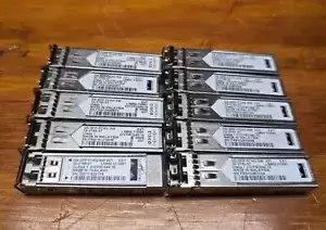 Lot of 10 Cisco DS-SFP-FC4G-SW SFP Fiber Transceiver 850nm 10-2195-01 Tested