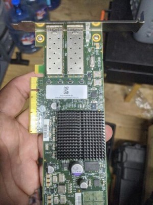 Chelsio 10Gbps Dual Port FC/SFP PCIex8 Full Server Adapter Card CC2-N320E-SR