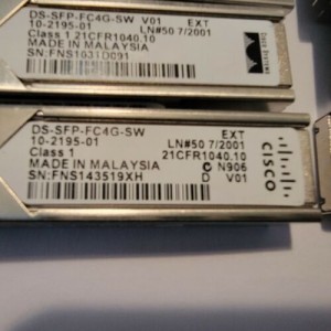 Original CISCO DS-SFP-FC4G-SW Module 10-2195-01 TRANSCEIVER MODULE