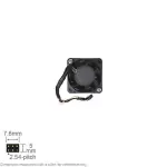Muffin Cooling Fan DC 12V DC12V 40mm 40x40x48mm Sunon PMD1204PQB1-A HP Proliant