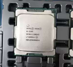 Intel Xeon W-2195 Processor SR3RX 2.3GHz 18 Core 24.75MB LGA-2066 Server CPU
