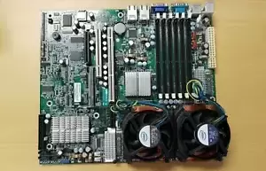 Tyan S5372G2NR-LH Dual Intel Xeon LGA 771 Server Motherboard Mainboard + 2 Fans