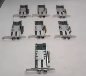 Lot of 7 X520-SR2 Intel 10GbE Dual Ports Ethernet Server Adapter  E10G42BFSRBLK