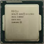 Intel SR151 Xeon E3-1270 V3 Quad Core 3.5GHz LGA1150 CPU Processor