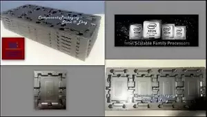 Intel Ice Lake Series Processor Tray for  Socket LGA4189 CPUs  - 3 Trays Fits 12