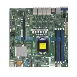 For Supermicro X11SCM-LN8F Single Socket LGA-1151 microATX Server Motherboard