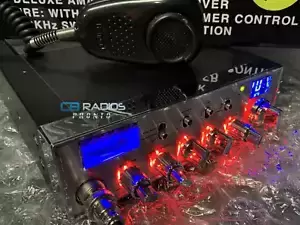 Connex 3300HP 10 Meter Radio - RED NITRO LIGHT RINGS + PERFORMANCE TUNED dimmer