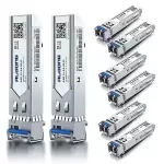 10 Packs For Cisco SFP GLC-LH-SMD Transceiver 1G SFP 1000Base-LX SMF LC 10 km