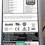 For DELL 2000W D2000E-S2 server epp power supply 0XYK93 R840 R940 C4130 R740XD T