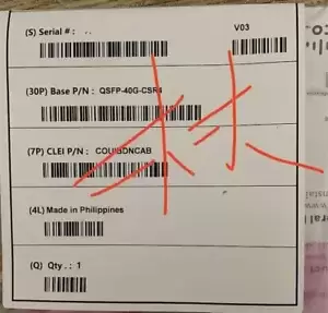 1pcs New For Cisco QSFP-40G-CSR4