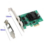 1000M Adapter for intel 82571 Ethernet Server Network Card PCI E Gigabit 2 Port