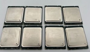 4 Matched Pairs  Intel Xeon E5-2670 2.6GHz 8-Core Processor CPU SR0KX