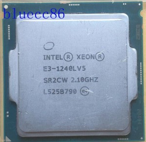 Intel Xeon E3-1240L V5 2.1GHz LGA 1151 SR2CW 25W 4Core Cach Server Processor