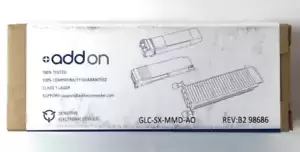 AddOn Cisco 1000 Base SX SFP Transceiver GLC-SX-MMD-AO ????????  NEW! OPEN BOX!