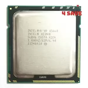 Intel Xeon X5660 SLBV6 2.80 GHz Six Core 12M LGA-1366 Server CPU Processor 95W