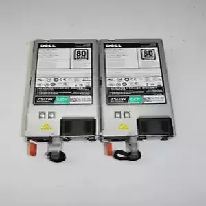 LOT-2 DELL T430 R630 R730 E750E-S1 750W 80+ PLATINUM HOT SWAP POWER SUPPLY T4-D1