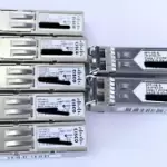 Lot of 7 Cisco SFP-GE-S 10-2143-01 EXT Class 1 21CFR1040.10 Transceiver Modules