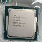 Intel Xeon W-1270P LGA-1200 CPU Processor SRH95 3.80GHz 8-Core 16-Threads 16MB