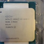 Intel Xeon E5-1630v3 3.70GHz SR20L Processor *km