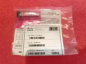 NEW CISCO GLC-BX-U 10-2094-03 1000BASE-BX SFP TRANSCEIVER MODULE
