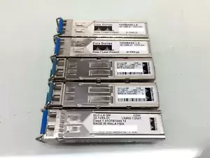 Lot of 5 Cisco GLC-LH-SM Gigabit Ethernet-LX/LH Optical Transceiver Module