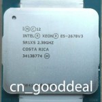 Intel Xeon E5-2670 v3 SR1XS 2.3GHz 12C/24T 30MB 120W LGA2011-3 CPU