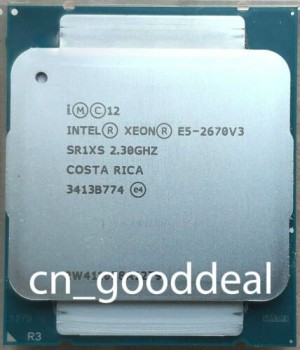 Intel Xeon E5-2670 v3 SR1XS 2.3GHz 12C/24T 30MB 120W LGA2011-3 CPU